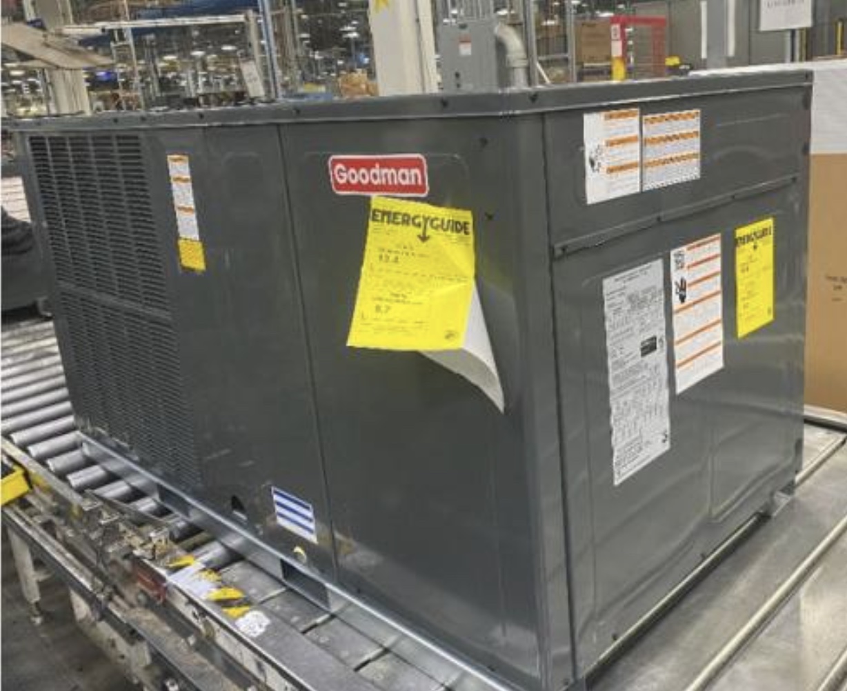 Daikin Comfort Technologies Manufacturing Recalls Amana, Daikin, Goodman-Branded Air Conditioning and Heat Pump Packaged Units Due to Fire Hazard